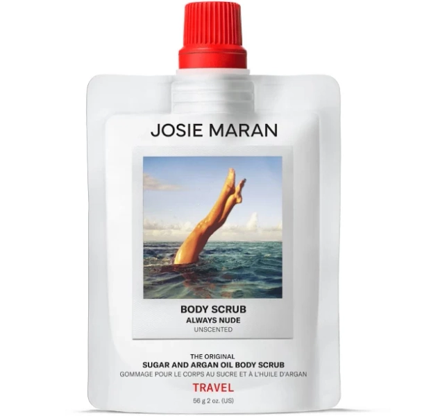 Josie Maran Mini Always Nude Refillable Exfoliating Body Scrub