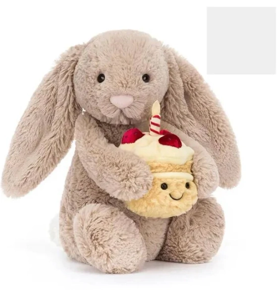 Jellycat Bunny with Cake