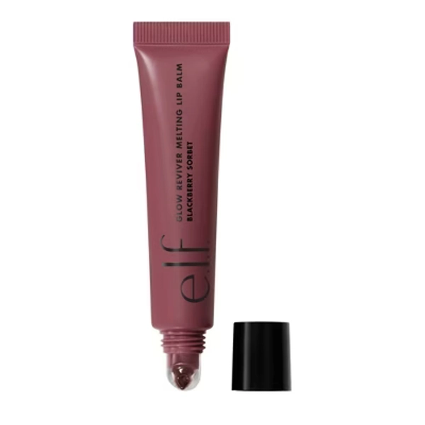 e.l.f. Glow Reviver Melting Lip Balm - Blackberry Sorbet - 0.52oz