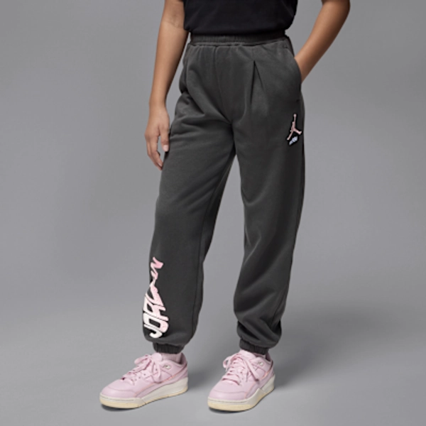 Jordan Jumpman Club Big Kids' Pleated Fleece Pants
