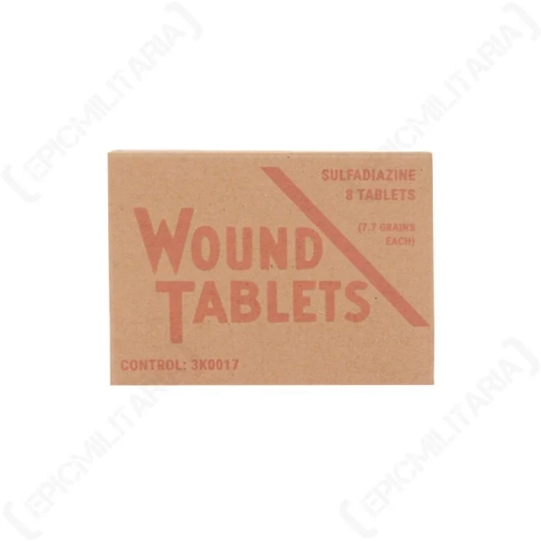 Sulfadiazine Wound Tablet Box
