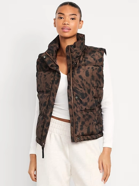 Water-Resistant Puffer Vest