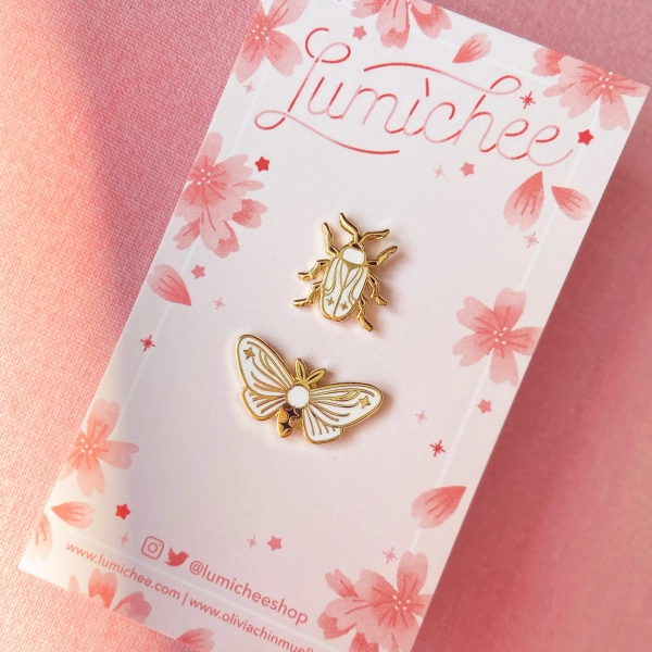 Tiny Bugs - A Grade - Hard Enamel Pins