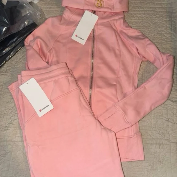 lululemon athletica Lululemon Pink Scuba Set - New Women | Color: Pink | Size: S