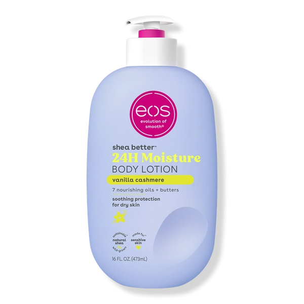 Vanilla Cashmere Shea Better 24HR Moisture Body Lotion - Eos | Ulta Beauty
