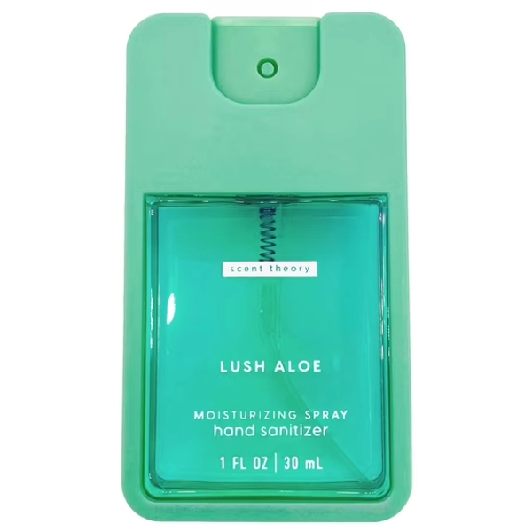 Scent Theory Hand Sanitizer Spray, Lush Aloe, 1 fl oz