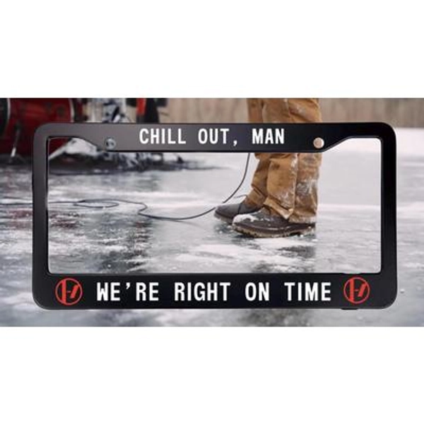 Twenty One Pilots Midwest Indigo License Plate Frame