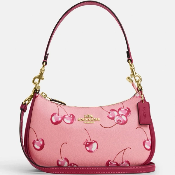 Coach Women's Teri Shoulder Bag with Cherry Print