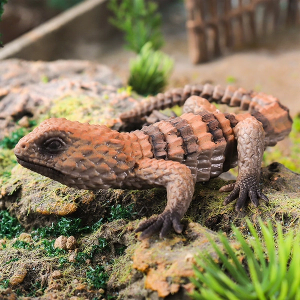 Gallickan Reptile Animal Lizard Toys, Realistic Lizard Model Figures Toys Lifelike Lizard Toys for Kids Boys Girls Reptile Animal Educational Gift, Brown - Walmart.com