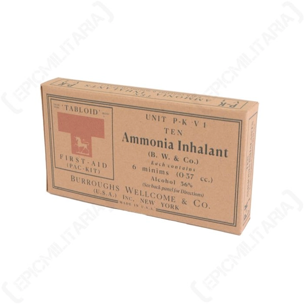 Ammonia inhalants