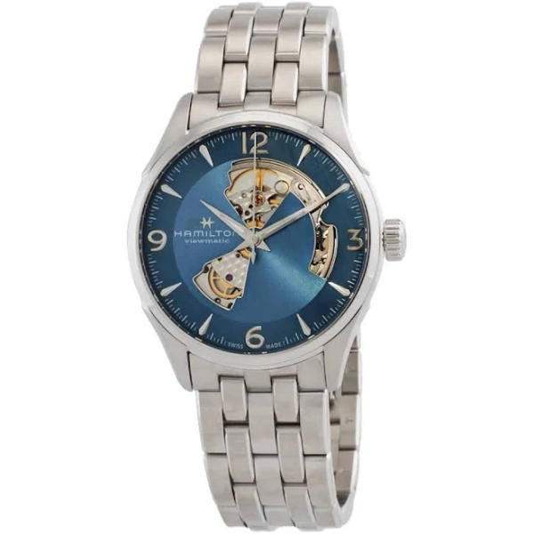 Hamilton Jazzmaster Open Heart Auto Automatic Blue Dial Men's Watch H32705142