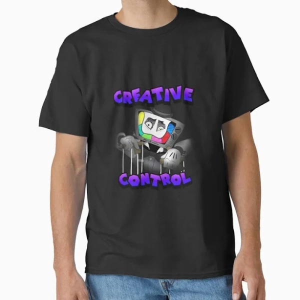 Creative Control Mr. Puzzles Transparent Version Classic T-Shirt