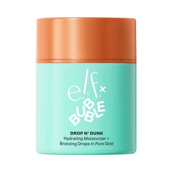 Bubble Skincare x e.l.f Drop N'Dunk Hydrating Moisturizer + Bronzing Drops - Pure Gold - 6oz