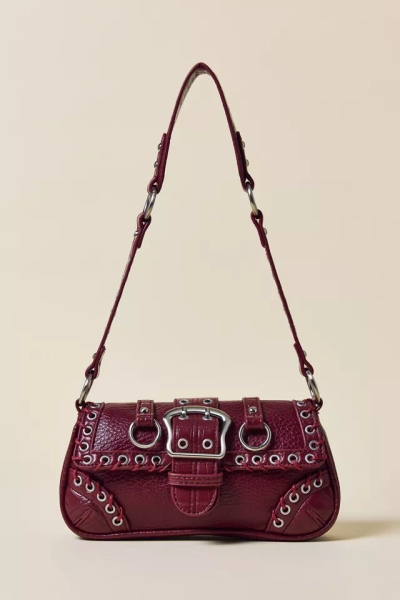 Silence + Noise Jade Laced Rivet Bag