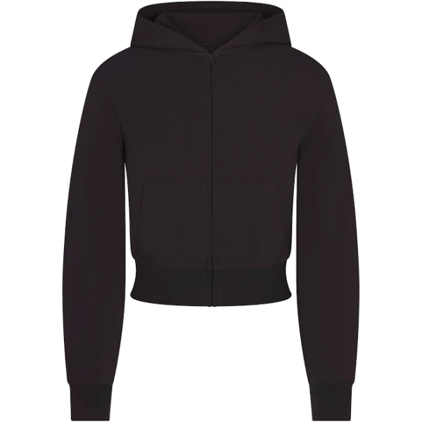 Women's SKIMS Cotton Jersey Zip-Up Hoodie