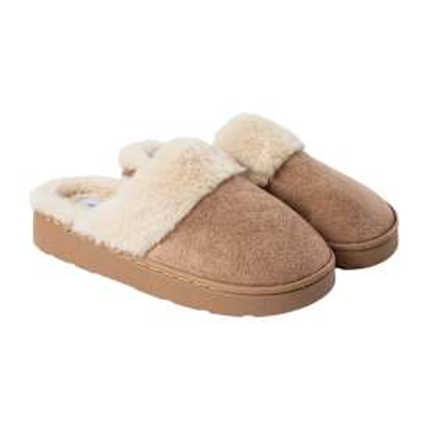 Suede Scuff Slippers
