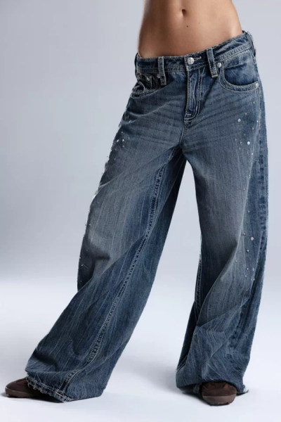 Miss Me Harmony Studded Baggy Jeans