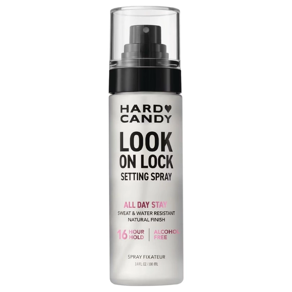 Hard Candy Look On Lock Setting Spray, Alcohol-Free, 16 HR Hold, Sweat Resistant, Longwear - Walmart.com