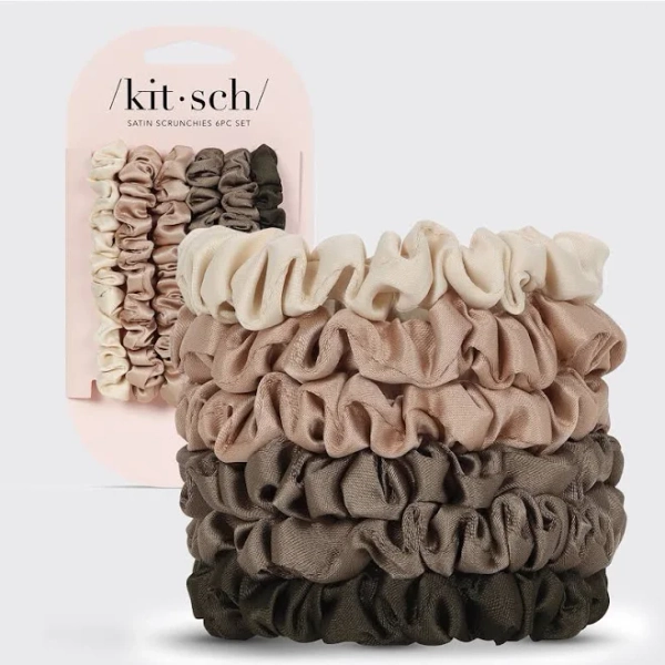 Kitsch Ultra Petite Satin Scrunchies