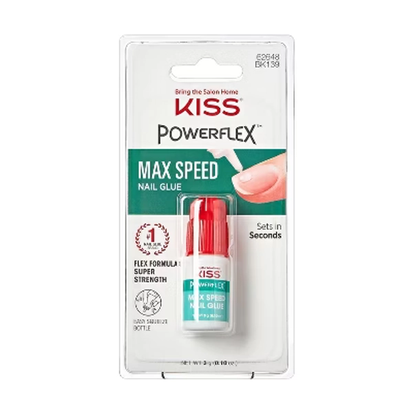 KISS PowerFlex Maximum Speed Nail Glue - 0.10oz