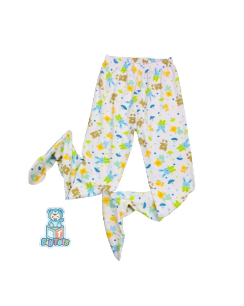 ABDL Baby Animals Print footed Pocket pants adult baby
