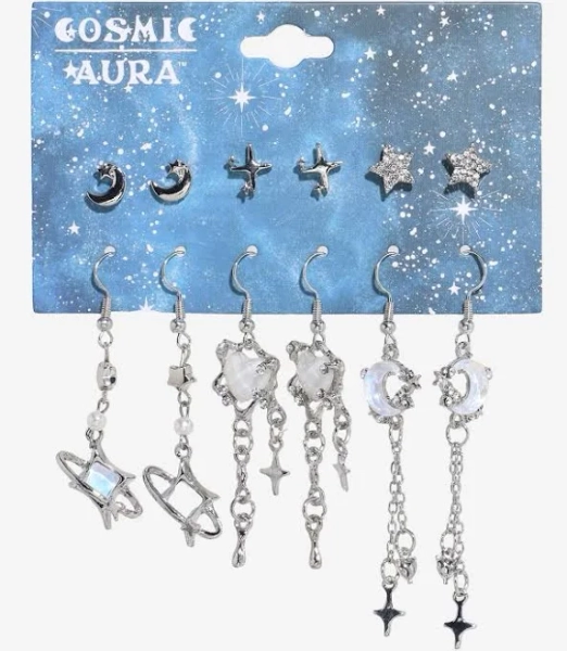 Cosmic Aura Celestial Earring Set