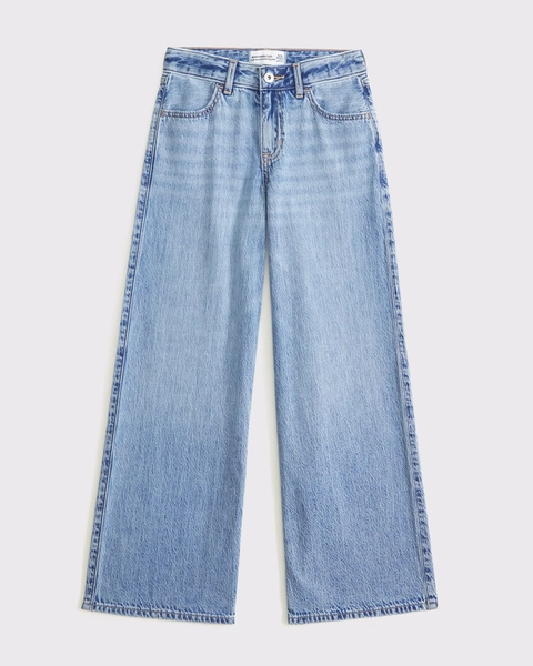 high rise ultra wide leg jeans