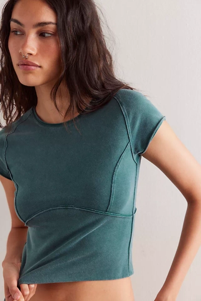 We The Free Protagonist Cropped Cap Sleeve Tee