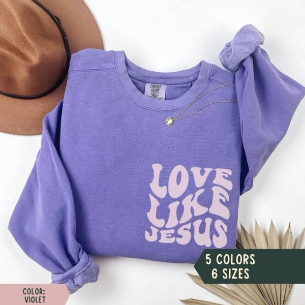 Love Like Jesus Crewneck Sweatshirt