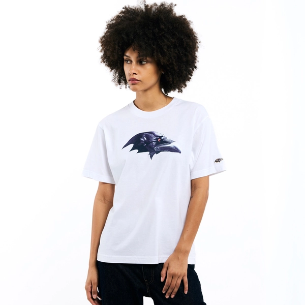 Unisex Baltimore Ravens Golf Wang White Cutout T-Shirt