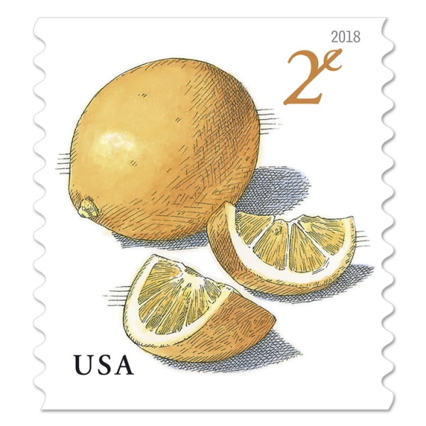 Meyer Lemons Stamps, Coil of 3,000