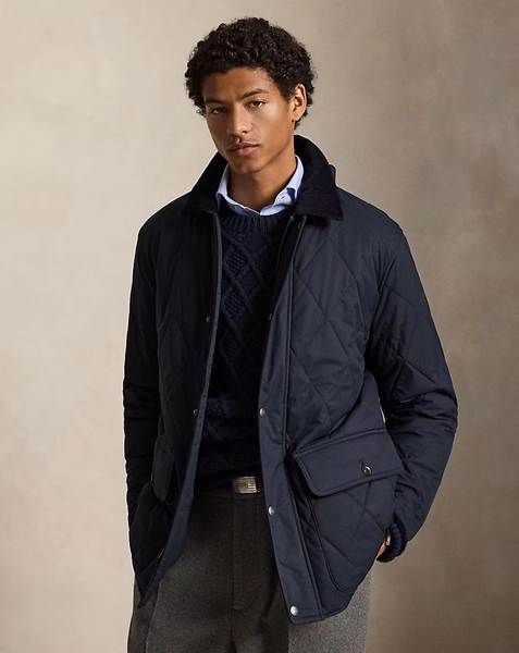 The Beaton Quilted Car Coat