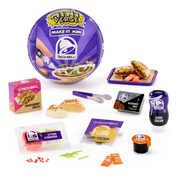 MGA's Miniverse Make It Mini Taco Bell Series 1, Mini Collectibles - Blind Ball, Ages 8+ - Walmart.com