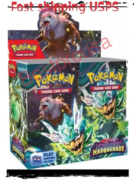 Pokemon TCG: Scarlet &amp; Violet Twilight Masquerade Factory Sealed Booster Box