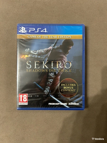 Sekiro Shadows Die Twice Game of the Year Edition για PS4 σφραγισμένο