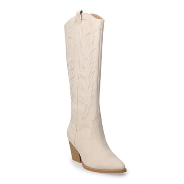 LC Lauren Conrad Nadilynn Tall Western Women's Boots, Size: 5