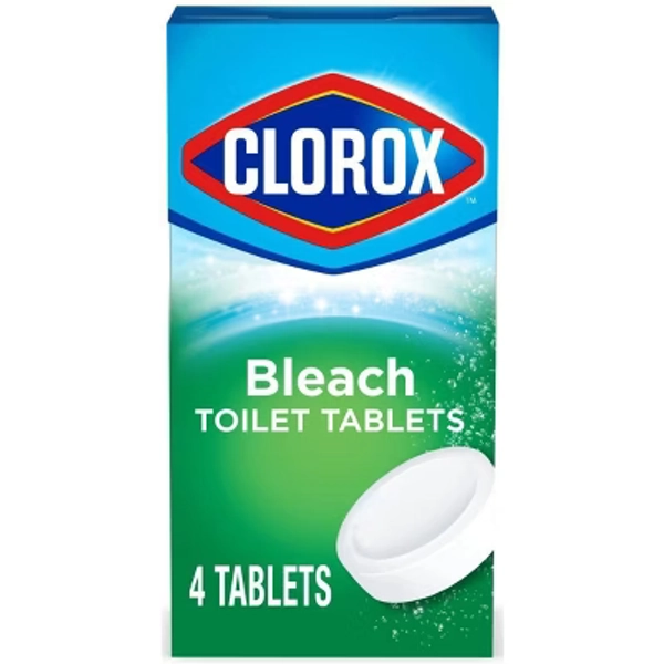 Clorox Ultra Clean Bleach Toilet Bowl Cleaning Tablets - 14oz/4ct