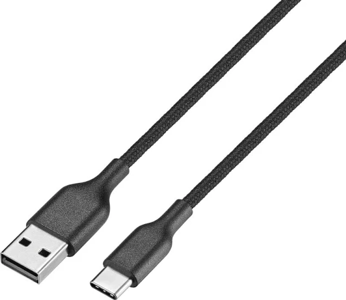 Best Buy Essentials 6' USB-C to USB Braided Charge-and-Sync Cable