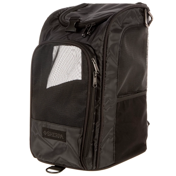Sherpa Deluxe Guarenteed On Board Convertible Pet Carrier & Backpack, 17" L X 11" W X 10.5" H
