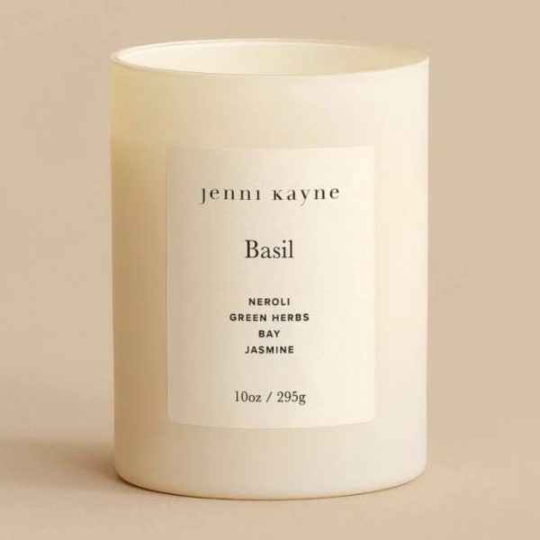 Jenni Kayne Basil Glass Candle