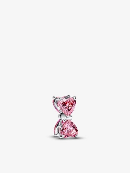 Pink Bow Charm