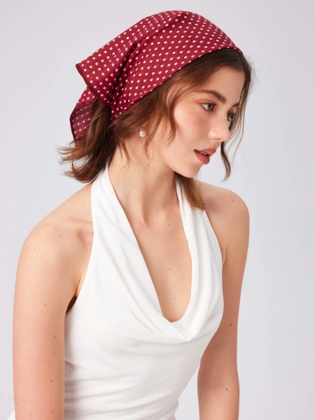 Polka-Dotted Bandana