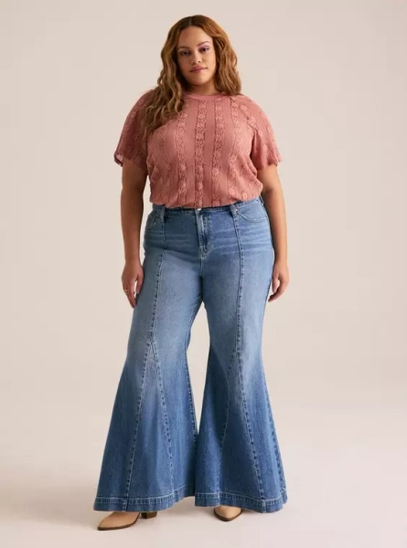 Festi High-Rise Super Flare Jean