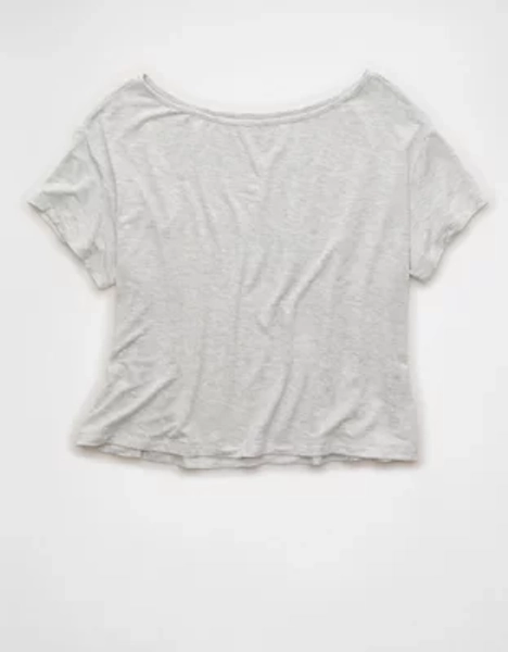 AE Off-the-Shoulder Soft &amp; Sexy T-Shirt