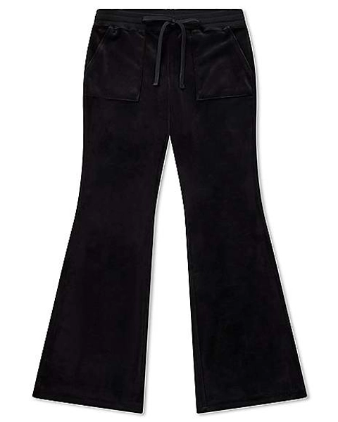 Kayla Malecc Hot Girl Winter Rhinestone Flare Pants