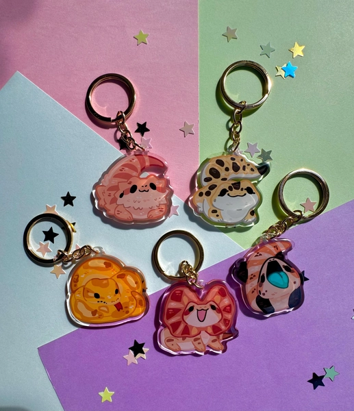 little lizards keychains