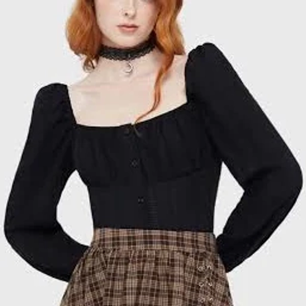 Killstar - Nightwood - Top - black - M - 100% Cotton