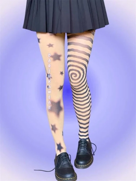 Y2K Alt Tights
