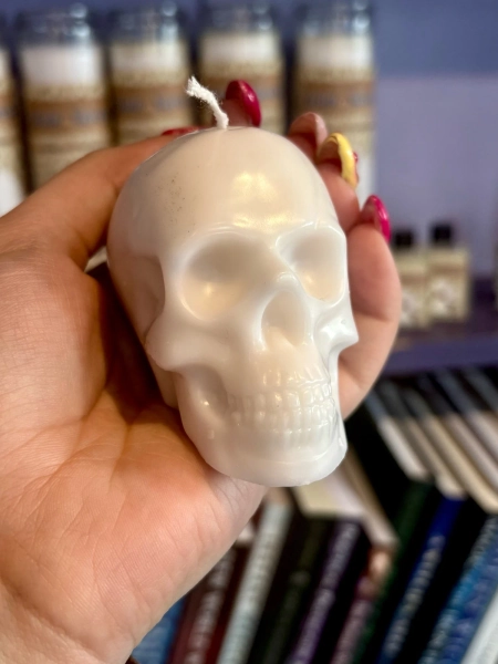 Handmade Skull Candles - Ward off evil — Envision Crystal - Believe In Magic
