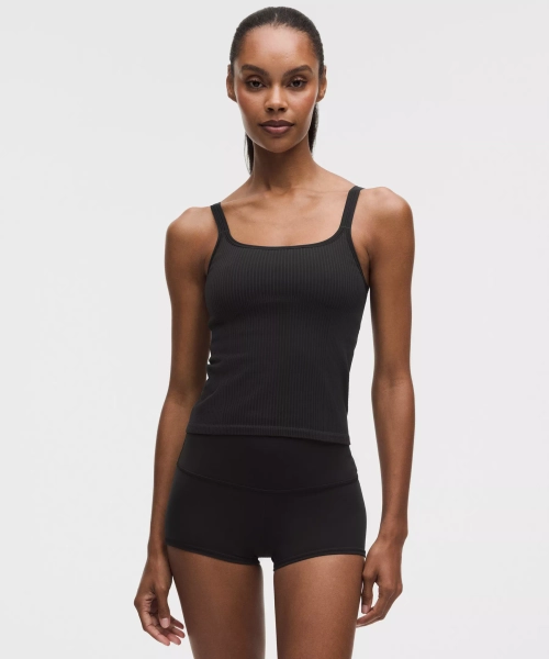 Ebb to Street Scoop-Neck Cropped Tank Top *Light Support, B/C Cup